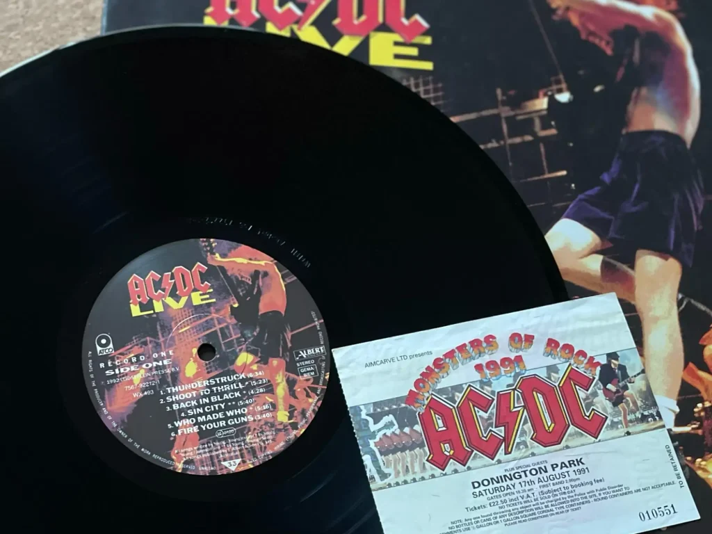 レコード】希少盤 AC / DC / Who made who 見本盤 - 洋楽