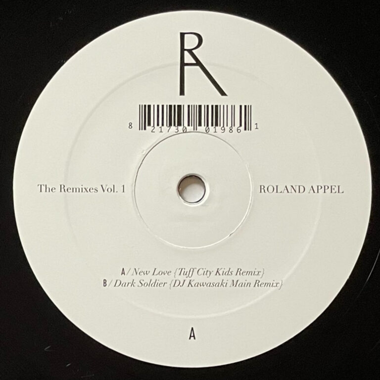 ROLAND APPEL 『The Remixes Vol. 1』 12inch