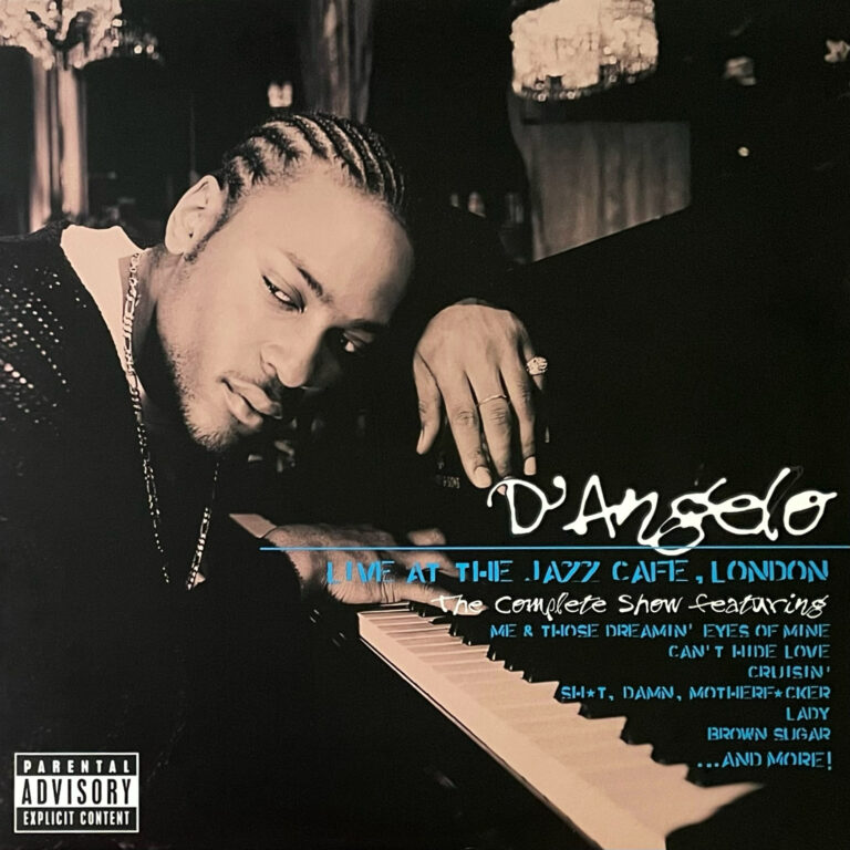 D'ANGELO 『LIVE AT THE JAZZ CAFE, LONDON: THE COMPLETE SHOW』 2LP ジャケット